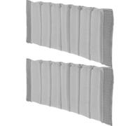 TOMETURE Camera Bag Dividers 2Pcs Grey Smooth Shock-Absorbing Padded Inserts for DSLR Equipment Organizers and Professional Photography