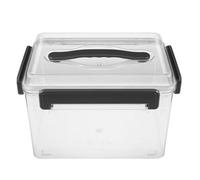 TOMETURE Camera Equipment Storage Box, Waterproof Clear Lens Case for Photography Gear Organizer, Ideal for Photo Studio Use 11.4 X 7.5 X 6.9 Inch
