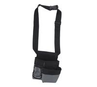 TOMETURE Canvas Tool Storage Bag: Multi-Compartment Tool Organizer - Waterproof Utility Pouch with Shoulder Strap - Portable Bag for Carpenters Electricians