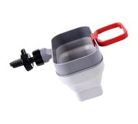 TOMETURE Car Air Vent Sauce Holder with Dip Cup and Clip-On Design for Compact Vehicle Storage and Snack Organization