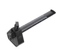 TOMETURE Carpentry Marking Gauge Tool Lightweight Manual with Dual-sided Scale Ruler for Precise Parallel Woodworking Measurements Portable DIY Woodwork Accessory for Beginners