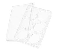 TOMETURE Cell Culture Plate 6-well Plastic Tissue Culture Dish with Tc Treated Surface for Laboratory Cell Adhesion and Life Science Experiments