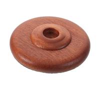 TOMETURE Cello Non-slip Mat Cello Grip Pad Solid Wood and Rubber Brown round Rehearsing and Returning to School for Cellists and Musicians