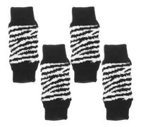 TOMETURE Cotton Dog Leg Warmers Breathable Pet Socks for Winter Use Lightweight Leg Wraps Protecting Against Dirt Cold and Moisture Portable and Comfortable for Travel