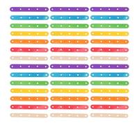 TOMETURE Craft Sticks to Promote Parent Interaction Synthetic Material and Ice Cream Making 100pcs Assorted Colour Wooden Sticks and Hands-on Ability for Crafts for Projects