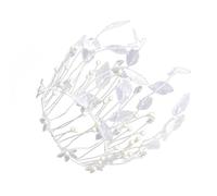 TOMETURE Crown Shaped Cake Decor Pearl Bead Ornament Safe for Food Use Party Supply Decoration Places Event