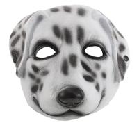 TOMETURE Dalmatian Mask: Novelty Dog Mask For Adults - Full Face Animal Cosplay Accessory For Halloween Costume Ball And Party Decoration