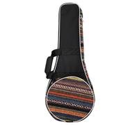 TOMETURE Deluxe Mandolin Instrument Gig Bag Thick Padded National Style Handbag Backpack Made of Sturdy Oxford Cloth with Sturdy and Smooth Features, for Traveling Musicians
