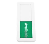 TOMETURE Do Not Disturb Office Door Sign Sliding Status Indicator for Room Privacy, Acrylic Material with Communication and Room Management Efficiency, for Bedrooms and Private Spaces
