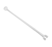TOMETURE Door 70-120cm Stopper Security Telescopic Bar Adjustable Alloy Plastic White for Home, Apartment, Travel, Solo Travel and Family Use