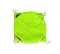 TOMETURE Double Layer Plush Pet Hanging Hammock for Sugar Gliders and Squirrels, Warm and Thick Soft Sleeping Bed, Comfortable Living Place, Secure Spot for Small Pets to Rest on Windows