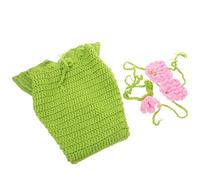 TOMETURE Dress Studio Material for Thematic Flexibility Photography and Props Mermaid Costume with Unique Mermaid Design Comfortable Chemical Fiber Acrylic Newborn Baby Girl Photoshoot