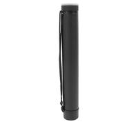 TOMETURE Extendable Poster Tube, 24.6" to 39.3" Blueprint Holder with Strap, Portable Telescoping Carrying Case with Lid for Maps, Art and Drawings, Round Storage Container