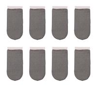 TOMETURE Finger Sleeves for Enhanced Operating Sensitivity and Sweat Proof Comfort 8pcs Anti-sweat Gaming Silver Fibre Material Finger Covers for Mobile Game Competition