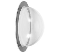 TOMETURE Garden Dome Dog Fence Window with Acrylic Dome Bubble Design, Abs Material Pet Window Prevents Pets from Escaping, for Outdoor Garden and Backyard Privacy Screen