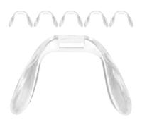 TOMETURE Glasses Pads Plastic Cushions 6Pcs Replaceable Nose Pads for Spectacle Bridge with Anti-Slip Design for Everyday Eyewear Use
