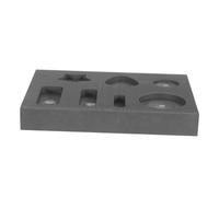 TOMETURE Graphite Molds for Casting - Cast Iron Ingot Mold for Smelting Pouring Melting Refining Gold Silver Copper Aluminum Brass - DIY Jewelry Making