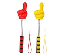 TOMETURE Hand Pointer Sticks 2 Pack Telescopic with Soft Grip Handles Sturdy Extendable Pointers for Classroom Instruction and Corporate Presentations