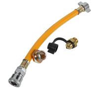 TOMETURE Heavy Duty Air Line Hose for Trailer and Tractor with Dual Function Inflation and Dust Blower, Universal Fit for Truck Air Tanks and Sturdy Construction
