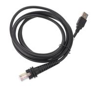 TOMETURE High Speed USB Barcode Scanner Cable Compatible with Honeywell Handheld Devices, POS Data Sync Cord USB A to RJ45 10 Pin for Inventory Applications 2M