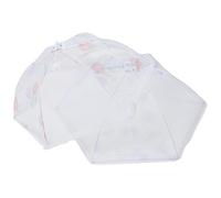 TOMETURE Household Table Cover 2pcs Lace Pop-up Dish Cover Foldable Food Dust Fly Screen for Open Drinks