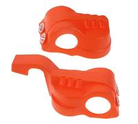 TOMETURE Impact-resistant Motorcycle Shock Absorber Bottom Guard for High-strength Plastic Front Fork Protector Uv-resistant Cover for Dirt Bike Suspension Protection and Modification Easy