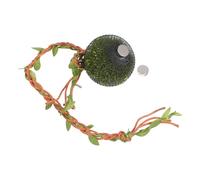 TOMETURE Jumping Spider with Artificial Plant Vines and Metal Black Enclosure Hide Climbing Spider Shelter Leaves Decorations for Cube Jumping Enclosure