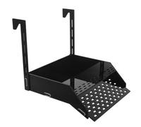 TOMETURE Large Turtle and Built-in Ramp Basking Platform with Hanging Design Acrylic Slip-resistant Feeding Area Aquarium Tank Dock and Spacesaving Terrarium Bowl for Aquatic Reptiles
