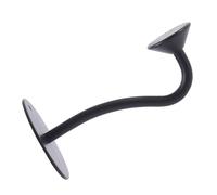 TOMETURE Magnetic Wall Hanging Soap Holder Black Stainless Steel Suction Soap Rack for Bathroom with Drainage Strong Suction Cup for Shower and Sink