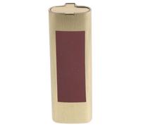 TOMETURE Metal Matchstick Box: Sealed Match Container with Friction Surface - Waterproof Storage for Emergency Outdoor Travel, Compact Match Holder