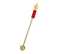 TOMETURE Music Conductor Baton with Stainless Steel and Polyester, Easy Storage and Smooth Surface, for Stage Performance and Band Conductor Use, Sturdy and Delicate Design for Concerts