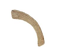 TOMETURE Natural Sea Grass Lizard Hammock 75X18Cm Woven Pet Mat for Reptiles Geckos Bearded Dragons Resting Bed