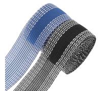 TOMETURE No Sew Hem Tape with Hot Melt Adhesive 2 Rolls and Self-adhesive Polyester Fabric Tape Soft and Permanent for Easy Trouser Hemming for Pants