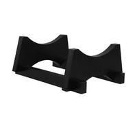 TOMETURE Oak Aging Barrel Stand Replacement - Wooden Beverage Dispenser Base for 1.5L Mini Oak Aging Casks - Beer Bucket Support Rack for Home Bar Black