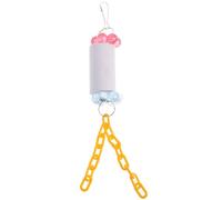 TOMETURE Parrot Chewing Hanging Bird Cage Pendant Paper Roll for Beak Exercise in Garden Supplies