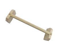 TOMETURE Parrot Perch Stand for Medium and Large Birds Safe Eco-friendly Bird Cage Accessory Paw Grinding Platform for Chickens and Parrots Simple Elegant Design