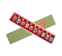 TOMETURE Peking Opera Traditional Artistic Style and, 10pcs Mini Clay Crafts Set Lifelike Details Distinctive Decorative Accessories for Home and Office Display