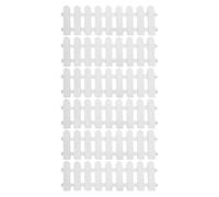TOMETURE Pet Puppy Exercise Pen 6 Pcs Sturdy Plastic Panel Fence Portable Multifunctional Design for Outdoor Yard Small Pets Enclosure