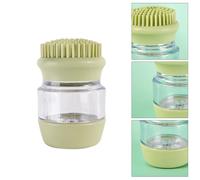 TOMETURE Pet Shampoo Dispenser Brush Quick Cleaning and Grooming Tool for Dogs and Cats with Silicone Tpr Massage Brush Head for Bath and Pet Care