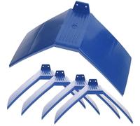 TOMETURE Pigeon Stand Plastic 10pcs Green Lightweight Perch for Racing Pigeon Roosting Bird Supplies Playground