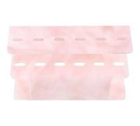 TOMETURE Plastic Lash Tweezer Holder Stand with Stylish Marble-like Pattern Lightweight Organizer for Lash Tech Accessories, for Women’s Cosmetic Display