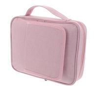 TOMETURE Portable Book Reading Bag with Adjustable Compartments and Inner Dividers, Polyester Book Protector Pouch for Class and Office Use, Modern Utility Tote Design Accommodating