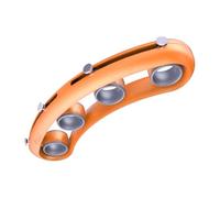 TOMETURE Portable Finger Expander Tool for Beginners, Multifunctional Finger Training Device Made of Abs, Silica Gel and Stainless Steel, for Playing Ukulele and Saxophone