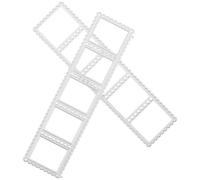 TOMETURE Postage Stamp Cutting Dies Die Cutting Templates 2pcs with Wave Edge Embossing Stencil, Carbon Steel for Scrapbooking and Card Making, Suitable for ’s Art Courses and Design