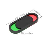 TOMETURE Privacy Slider Door Sign 4X1.6 Inch Compact Status Slide Indicator for Office and Bathroom Use Self Adhesive Feature