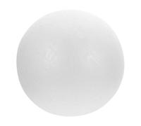TOMETURE Reusable White Foam Cake Dummy Hemisphere for Practicing Cake Decorating and Wedding Display Can Be Painted 6 to 8 Inch