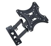 TOMETURE Rotatable Flat Tv Wall Bracket for LED Lcd Tvs 23-42 Inches with Spirit Level Easy to Install Household Television Wall Mount