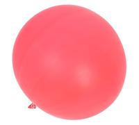 TOMETURE Round Latex Balloon 48 Inch - Red Oversized Balloon for Meteorological Science Investigation - Birthday Party Entertainment Toy for Outdoor Lawn