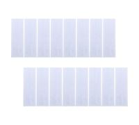 TOMETURE Self Adhesive Label Holders Waterproof PVC Card Sleeves with Strong Adhesive Backing 40 Sets and Paper Inserts for Drawers and Shelves in Warehouse Or Library Use