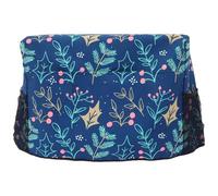 TOMETURE Sewing Machine Cover with Storage Pockets - Floral Dust Cover Compatible for Most Standard Brother/Singer Machines - Lightweight, Foldable, Easy to Clean 17.7x12.6x8.7inch
